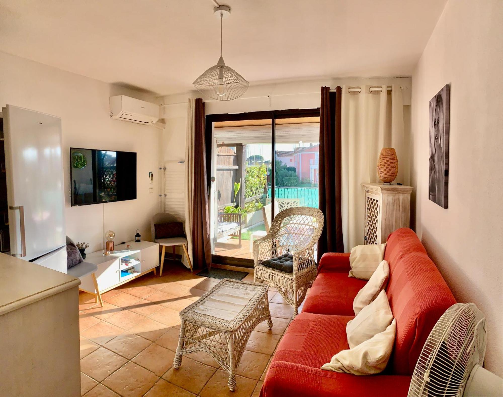 Appartement Rue De L'Amarrage A Port Grimaud Avec Terrasse Vue Canaux Et Garage Exterior foto